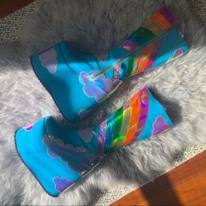 Club Exx Heavenly Horizon Platform Boots